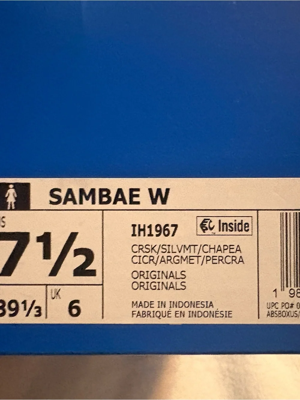 Women’s Adidas Liberty London Sambae’s - Picture 8 of 8